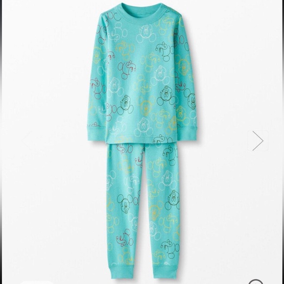 Hanna Andersson Long John Pajamas Disney Collection Mickey 4 - Picture 1 of 6